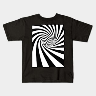 Hypno Trance Optical Illusion Kids T-Shirt